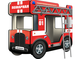 Двухъярусная кровать Автобус купить в наличии в Санкт-Петербурге