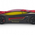 Объемная кровать машина Roadster Мерседес Черный с официальной гарантией