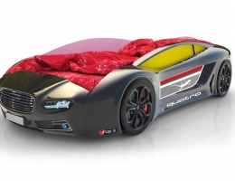 Объемная кровать машина Roadster Ауди Черная купить в наличии в Санкт-Петербурге