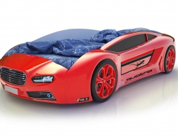 Объемная кровать машина Roadster Ауди Красная купить в наличии в Санкт-Петербурге