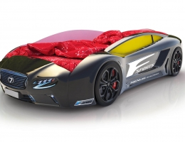 Объемная кровать машина Roadster Лексус Черный купить в наличии в Санкт-Петербурге
