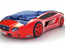 Объемная кровать машина Roadster Лексус Красная купить в наличии в Санкт-Петербурге