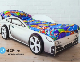 Детская кровать - машина PORSCHE (ПОРШЕ) купить в наличии в Санкт-Петербурге