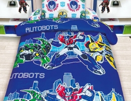 Детское постельное белье Transformers Автоботы / Трансформеры Автоботы (бязь, 100% хлопок) купить в наличии в Санкт-Петербурге