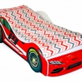 Объемная кровать машина Бельмарко Супра Красная в интернет-магазине