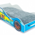 Кровать-машина «Тачка синяя» с подъемным механизмом с хорошими отзывами