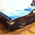 Кровать машина для мальчика BMW (БМВ) с профессиональной сборкой